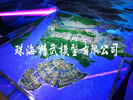 橫琴一體化規(guī)劃數(shù)字沙盤